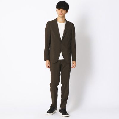 ★雑誌掲載商品★【セットアップ対応】ポリエステル　テーラード　ジャケット（４７２５ＪＰ１３）