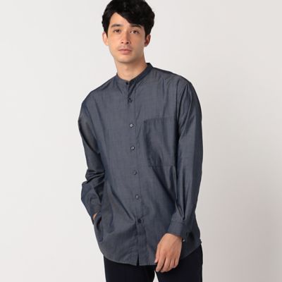 【ウォッシャブル】シャンブレー　ショートポイントシャツ（４７３０ＩＡ０８）