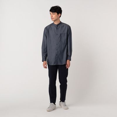 【ウォッシャブル】シャンブレー　ショートポイントシャツ（４７３０ＩＡ０８）