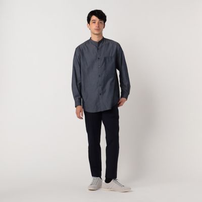 【ウォッシャブル】シャンブレー　ショートポイントシャツ（４７３０ＩＡ０８）