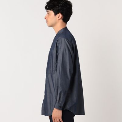 【ウォッシャブル】シャンブレー　ショートポイントシャツ（４７３０ＩＡ０８）