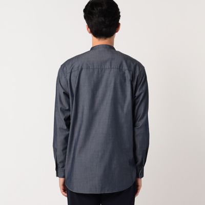 【ウォッシャブル】シャンブレー　ショートポイントシャツ（４７３０ＩＡ０８）