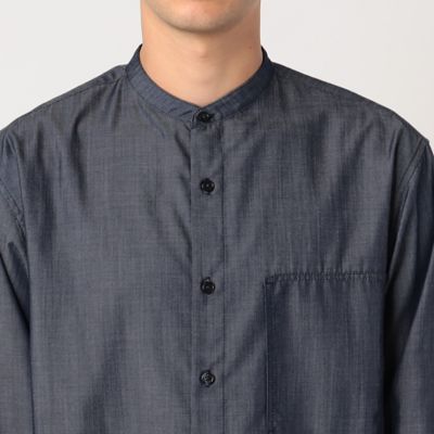 【ウォッシャブル】シャンブレー　ショートポイントシャツ（４７３０ＩＡ０８）