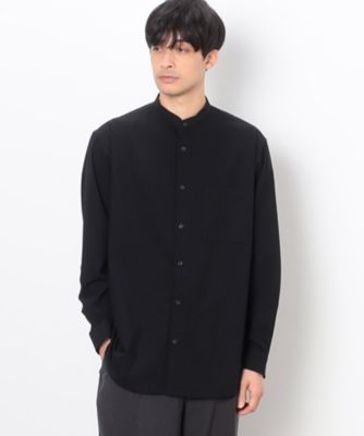 ☆TVドラマ着用商品☆ スタンダード バンドカラー シャツ