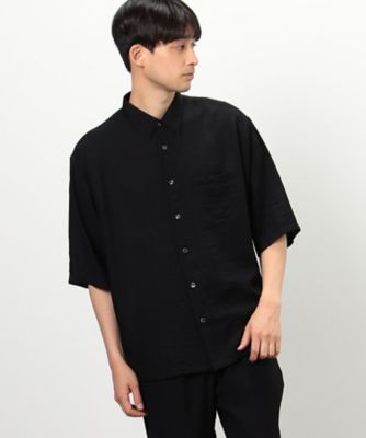 【セットアップ対応】楊柳ワッシャー　５分袖シャツ（４７３０ＩＧ１１）