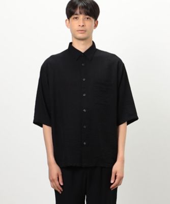 【セットアップ対応】楊柳ワッシャー　５分袖シャツ（４７３０ＩＧ１１）