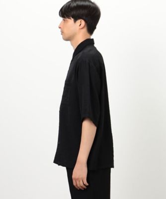 【セットアップ対応】楊柳ワッシャー　５分袖シャツ（４７３０ＩＧ１１）