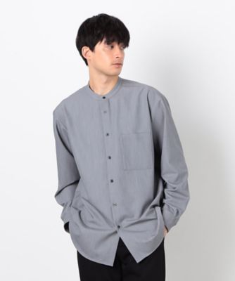 ウールライク バンドカラー シャツ（4730IK01） | COMME CA
