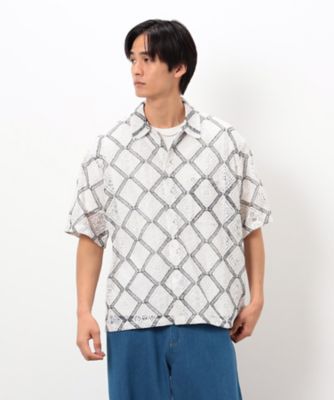 クロシェ風編み レースシャツ（4730IM25） | COMME CA ISM