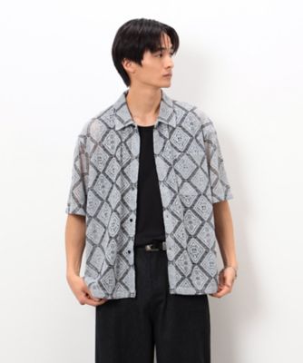 クロシェ風編み レースシャツ（4730IM25） | COMME CA ISM