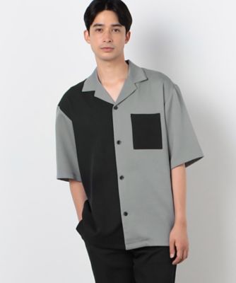 mページ センターシーム2タックワイドパンツ(36 OFF WHITE): パンツ