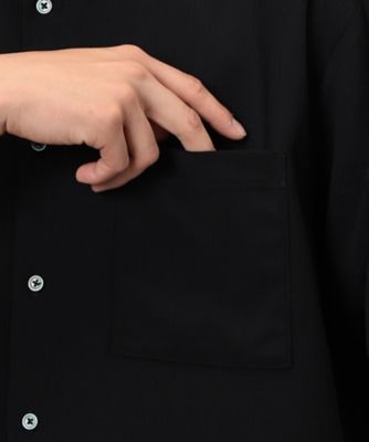 【セットアップ対応】ポリエステル　楊柳　５分袖シャツ（４７３３ＩＫ１１）