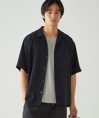 ポリエステルツイル アロハフラワープリントシャツ（4733IQ16