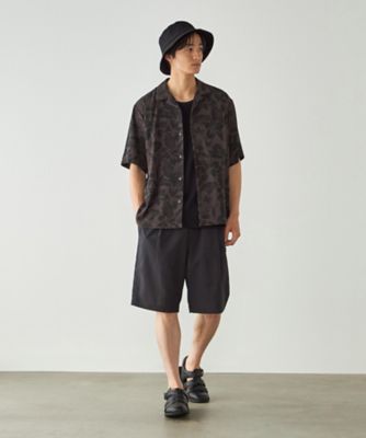 ポリエステルツイル アロハフラワープリントシャツ（4733IQ16