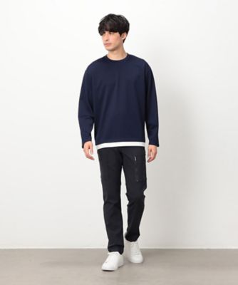 レーヨン ナイロン ストレッチ スキニー カーゴパンツ