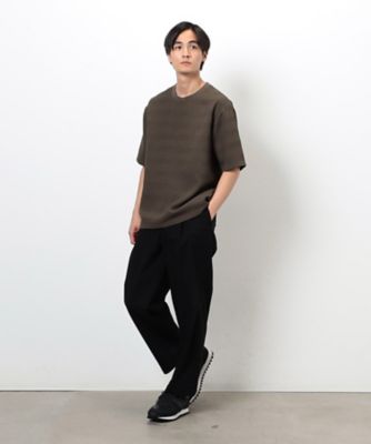 ストレッチツイル　ワイド　テーパード　パンツ（４７５０ＰＭ１０）