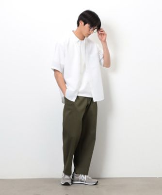 ストレッチツイル　ワイド　テーパード　パンツ（４７５０ＰＭ１０）