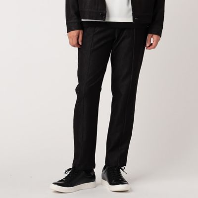 ＜COMME CA ISM (Men)＞【セットアップ対応】　ウォッシャブル　デニムライク　ジャージー　パンツ（４７５５ＰＡ１２）
