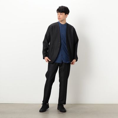 【セットアップ対応】　ウォッシャブル　デニムライクジャージ　テーパードパンツ（４７５５ＰＣ１２）