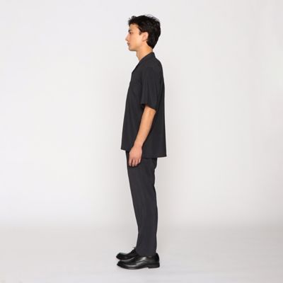 【セットアップ対応】洗える　リネンライク　　テーパードパンツ（４７５５ＰＣ１５）