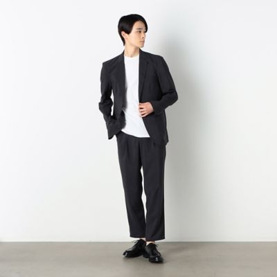 【セットアップ対応】洗える　リネンライク　　テーパードパンツ（４７５５ＰＣ１５）