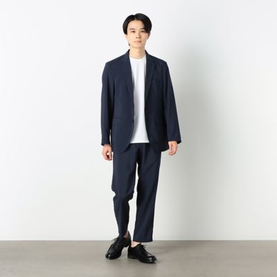 【セットアップ対応】洗える　リネンライク　　テーパードパンツ（４７５５ＰＣ１５）