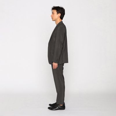 【セットアップ対応】洗える　リネンライク　　テーパードパンツ（４７５５ＰＣ１５）