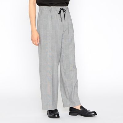 ＜COMME CA ISM (Men)＞グレンチェック　リラックス　ワイドパンツ（４７５５ＰＥ０７）