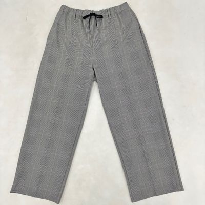 グレンチェック　リラックス　ワイドパンツ（４７５５ＰＥ０７）