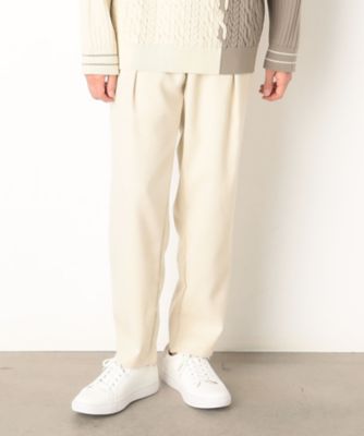 ＜COMME CA ISM (Men)＞微起毛　ツイル　セットアップパンツ（４７５５ＰＥ１１）