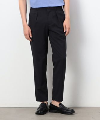 ＜COMME CA ISM (Men)＞【セットアップ対応】リネンライクポリエステル　セットアップ　パンツ（４７５５ＰＧ０９）