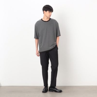 【セットアップ対応】デニムライクジャージー　テーパードパンツ（４７５５ＰＧ１２）