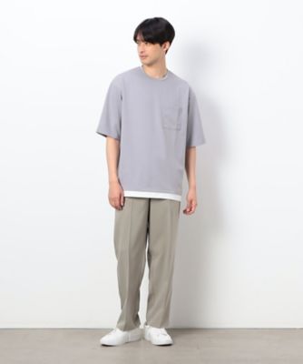 ★ＴＶドラマ着用商品★　ファンクショナル　ウールライクストレッチ　セミワイドスラックス（４７５５ＰＧ２０）