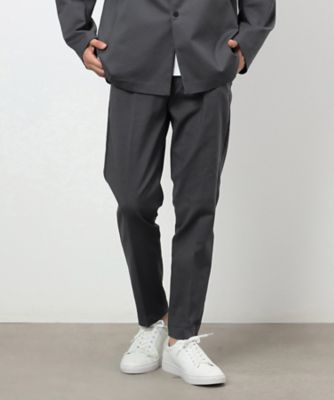 ＜COMME CA ISM (Men)＞【セットアップ対応】　Ｅａｓｙ　Ａｃｔｉｖｅ　Ｗｅａｒ　　ストレッチ　テーパードスラックス　（綿／ナイロン）（４７５５ＰＩ１８）