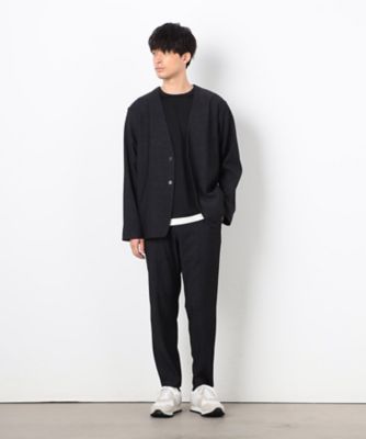 【セットアップ対応】デニムライクジャージ　テーパードパンツ（４７５５ＰＫ１２）