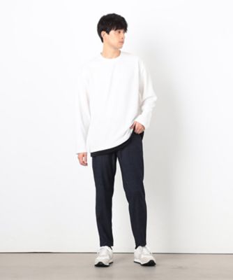 【セットアップ対応】デニムライクジャージ　テーパードパンツ（４７５５ＰＫ１２）