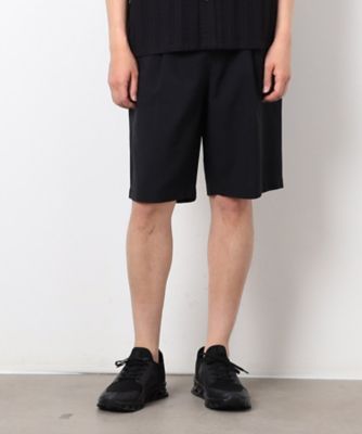 COMME CA ISM (Men)/コムサイズム 【セットアップ対応】リネンライク　ポリエステル　ショートパンツ（４７５６ＰＫ１６）