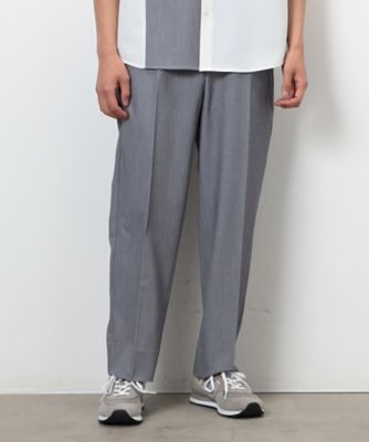 ＜COMME CA ISM (Men)＞ウールライク　リラックスワイド　テーパードパンツ（４７５６ＰＭ０８）