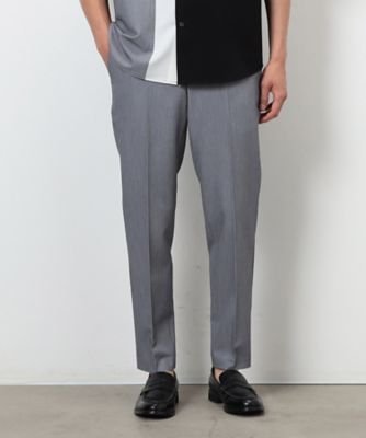＜COMME CA ISM (Men)＞ウールライク　テーパードスラックス（４７５６ＰＭ１４）