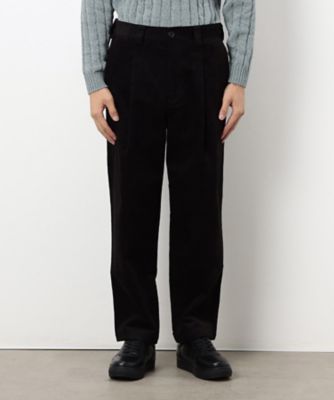 コーデュロイ ワンタック ワイド テーパードパンツ（4756PM25