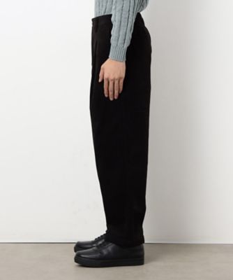 コーデュロイ ワンタック ワイド テーパードパンツ（4756PM25