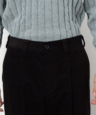 コーデュロイ ワンタック ワイド テーパードパンツ（4756PM25