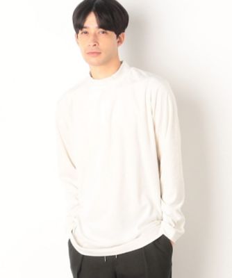 ＜COMME CA ISM (Men)＞ベロアジャージ　ハイネックＴシャツ（４７６０ＴＥ０６）