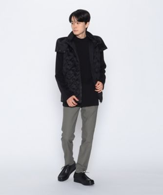 エッセンシャルコットン　　モックネックＴシャツ（長袖）（４７６０ＴＥ０９）