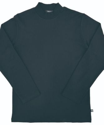 エッセンシャルコットン　　モックネックＴシャツ（長袖）（４７６０ＴＥ０９）