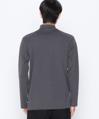 エッセンシャルコットン　　モックネックＴシャツ（長袖）（４７６０ＴＥ０９）