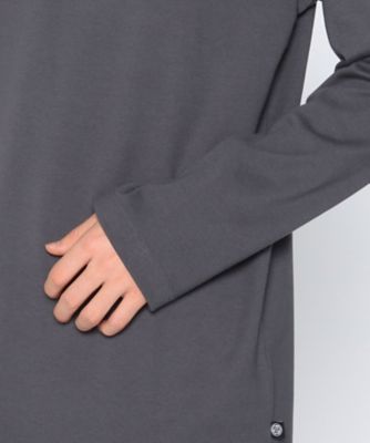エッセンシャルコットン　　モックネックＴシャツ（長袖）（４７６０ＴＥ０９）