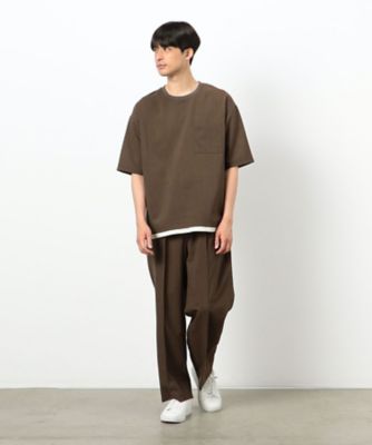 ファンクショナル　リネンライク　布帛Ｔシャツ（４７６０ＴＧ１１）