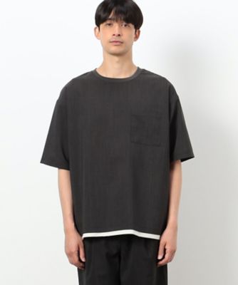 ファンクショナル　リネンライク　布帛Ｔシャツ（４７６０ＴＧ１１）