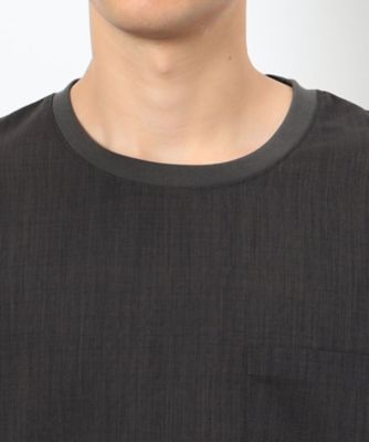 ファンクショナル　リネンライク　布帛Ｔシャツ（４７６０ＴＧ１１）
